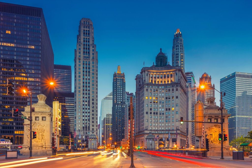 Dove si trova Chicago