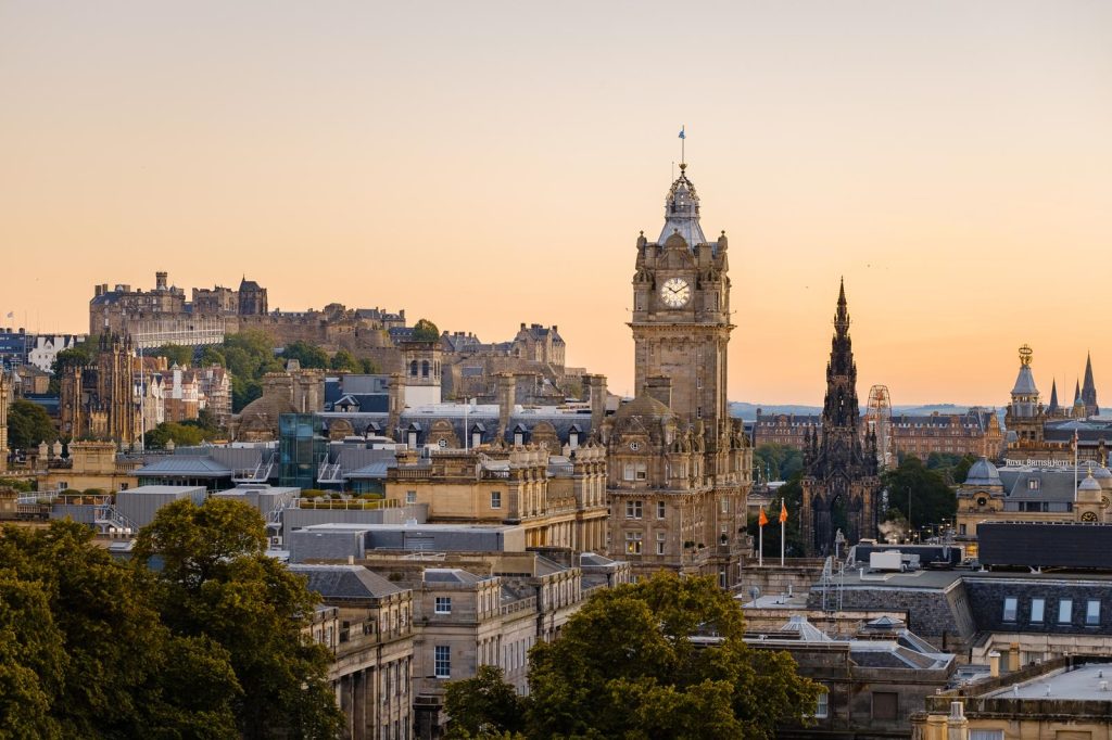 Dove si trova Edimburgo
