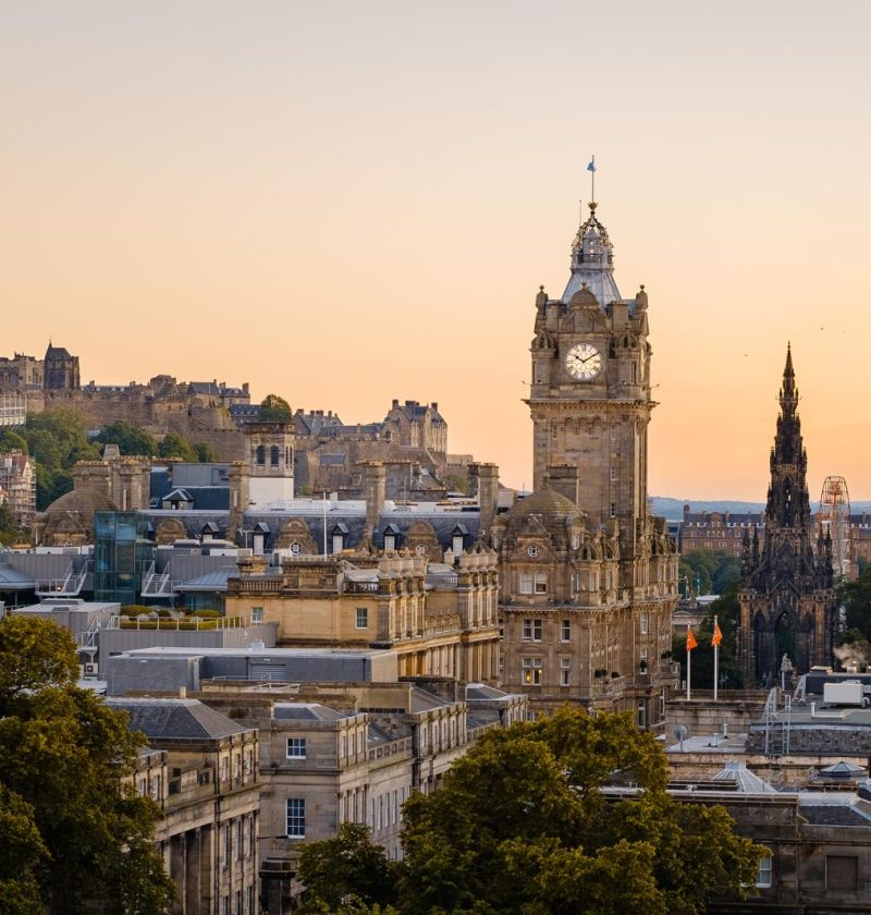Dove si trova Edimburgo