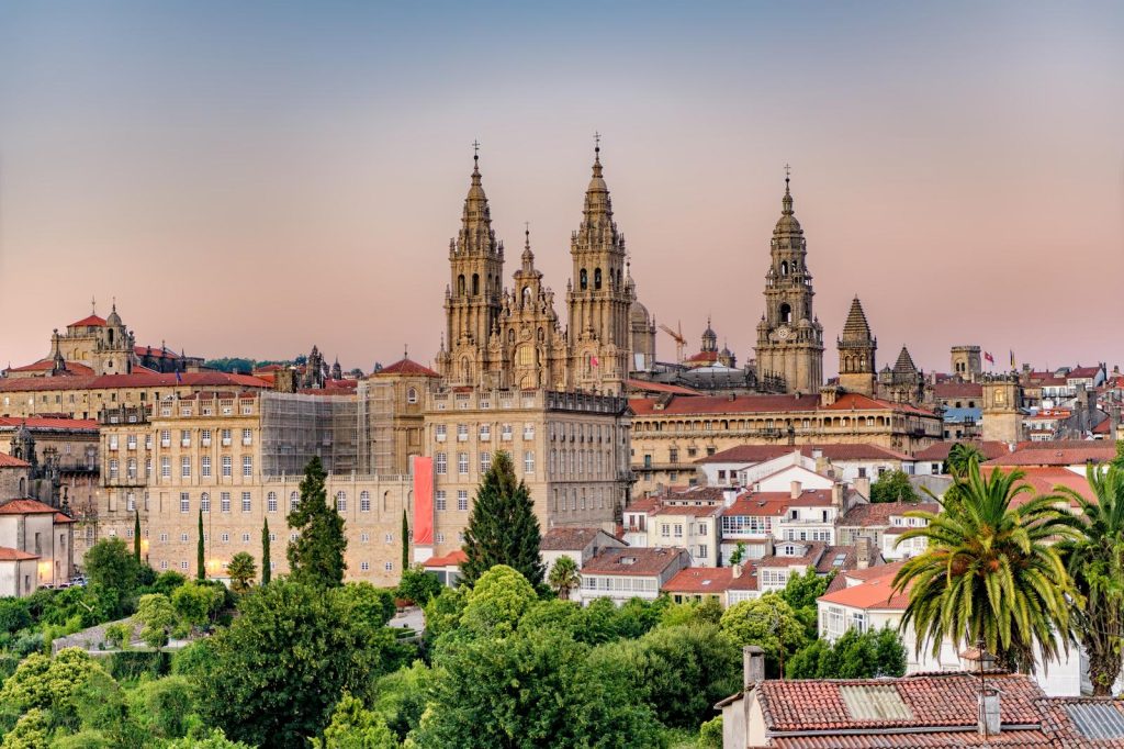 Dove si trova Santiago di Compostela
