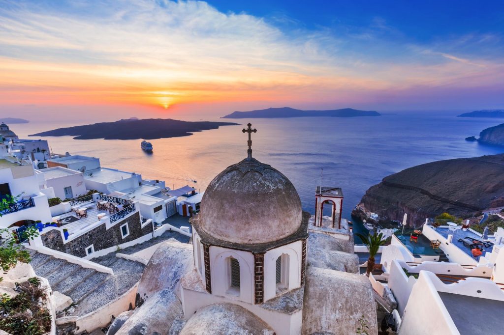 Dove si trova Santorini