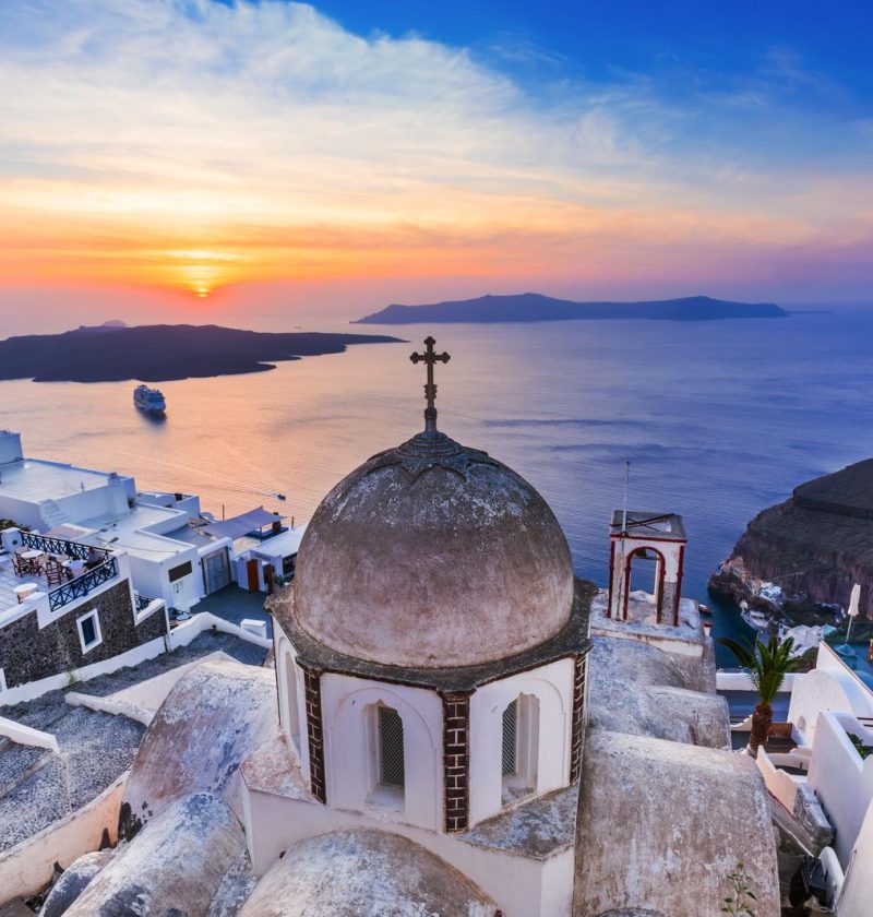 Dove si trova Santorini
